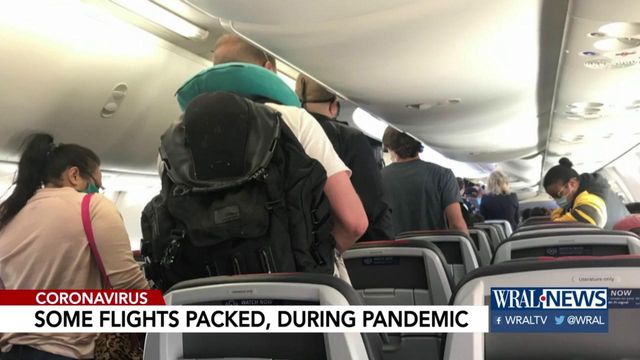 Cary passenger concerned about packed flight she was on from Charlotte