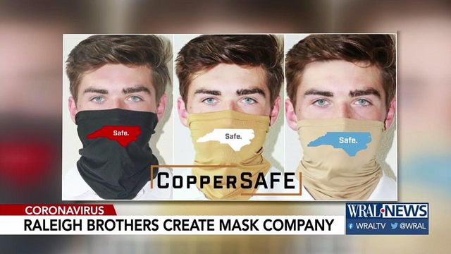 Raleigh brothers create mask company