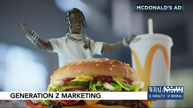 Gen Z marketing, deal with Travis Scott giving McDonald's big boost
