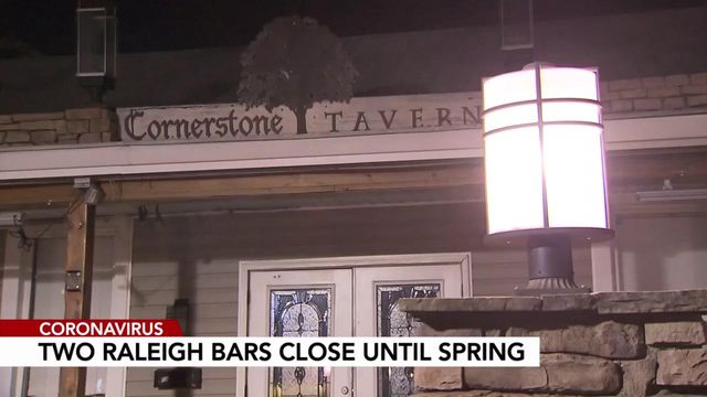 Two Raleigh bars closing until spring