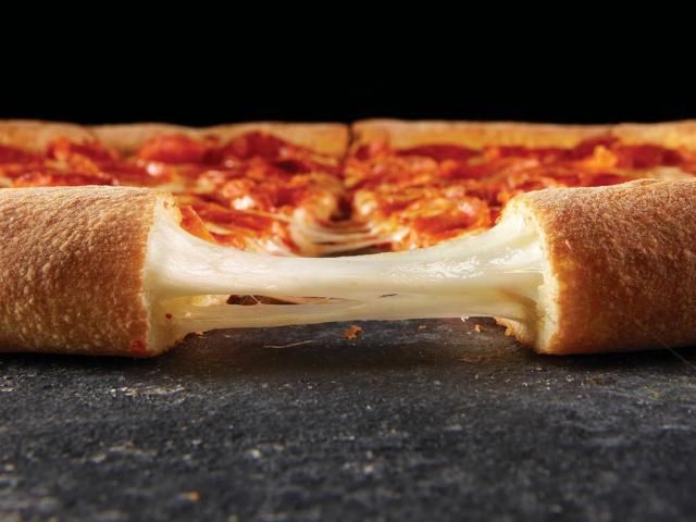Papa John's brings stuffed crust to the pizza wars