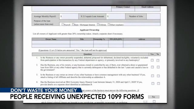 Why some people are getting weird tax forms