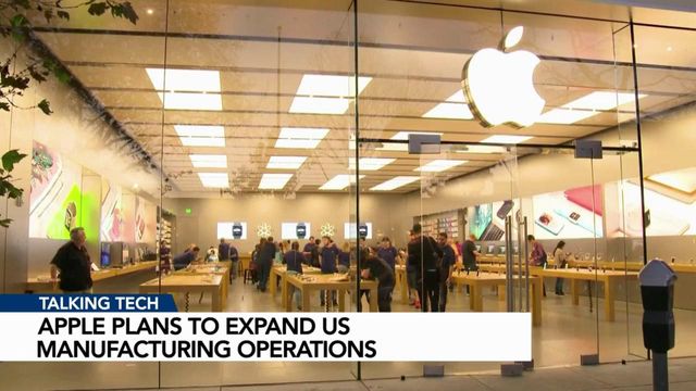 Talking Tech: Apple's expansion includes AI, 5G, jobs in RTP