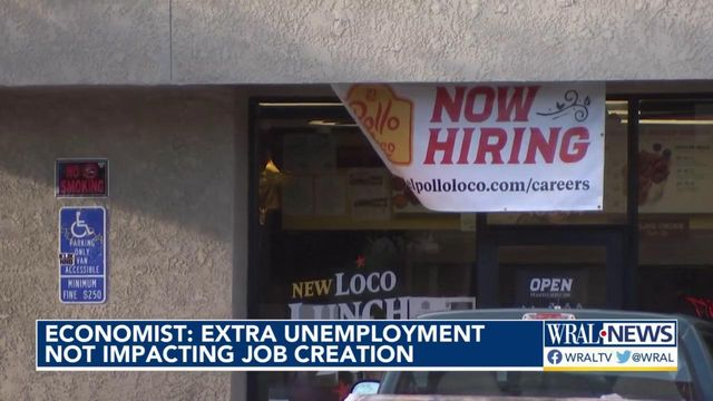 Economist: Extra unemployment not impacting job creation