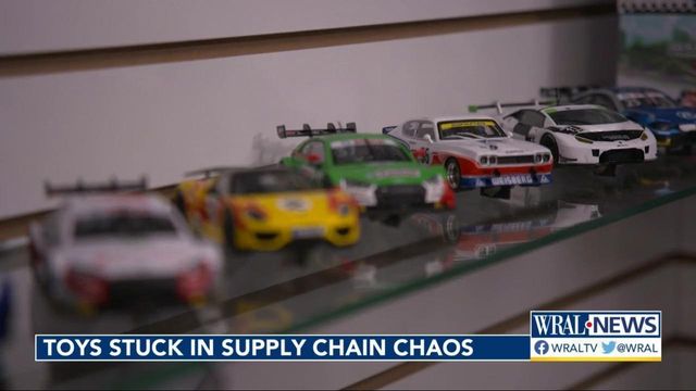 Toys stuck in supply chain ahead of holiday season