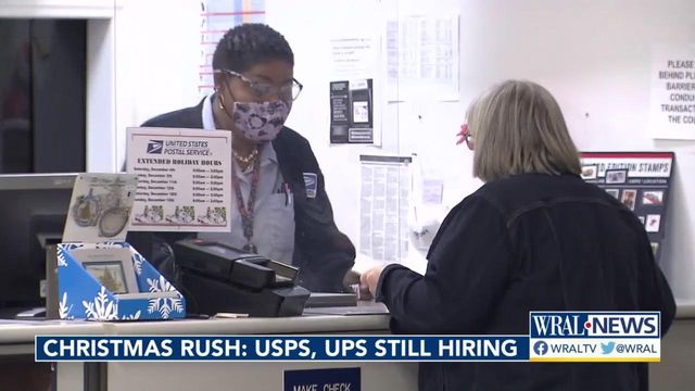 Christmas rush: USPS, UPS still hiring seasonal workers 