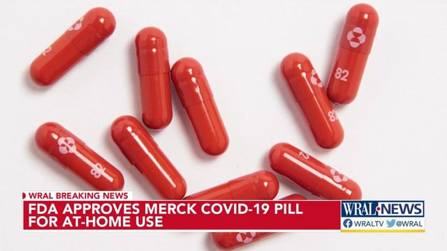 FDA approves Merck COVID-19 pill for at-home use