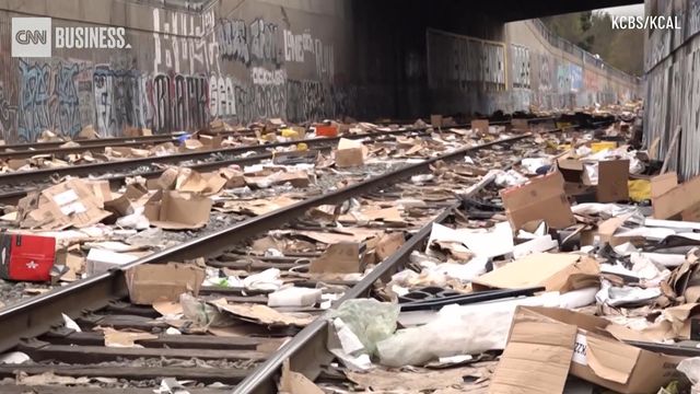 Missing your Amazon package? It could have been stolen by thieves looting trains in LA