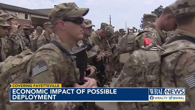 Fayetteville local businesses could take another hit if soldiers deploy