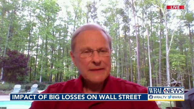 Expert talks impact of big losses on Wall Street