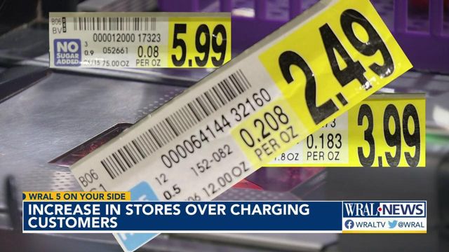 NC says there's been an increase in stores overcharging customers