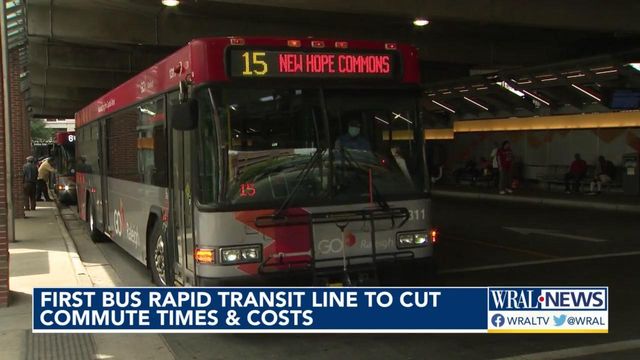 Raleigh gets $35 million for first rapid bus transit line 