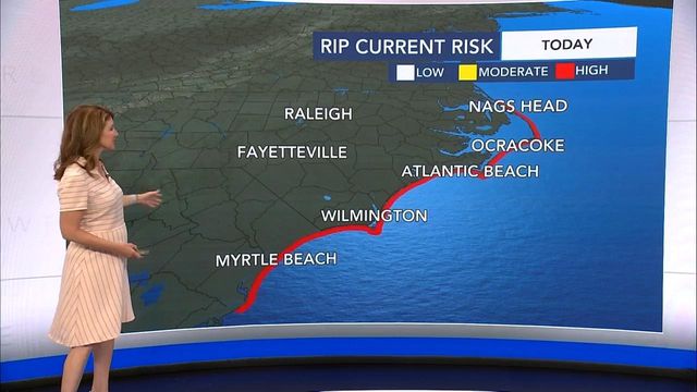 Hurricane Fiona triggers riptide risks along NC coast