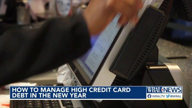 How to manage credit card debt in the New Year