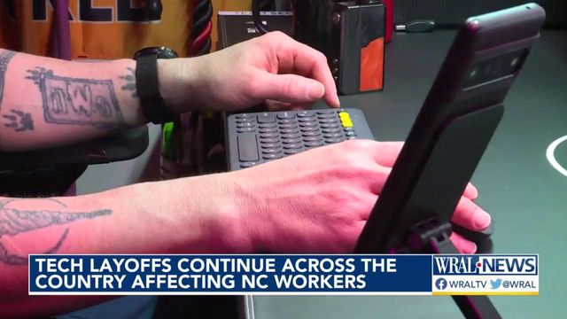 Tech layoffs continuing across the country affecting workers in North Carolina