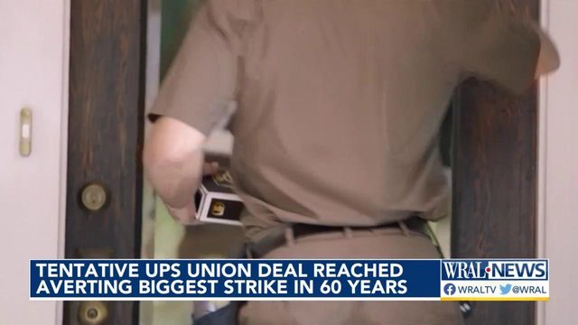 UPS union agrees to deal to avert strike that would stall package deliveries