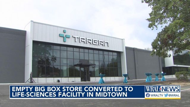 Empty big-box store converted to life-sciences facility in Midtown Raleigh
