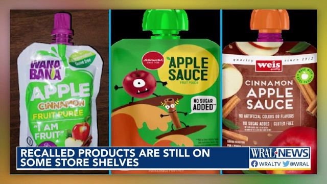 Recalled products with high levels of lead still on some store shelves