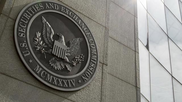 FILE - The seal of the U.S. Securities and Exchange Commission is affixed on a wall at SEC headquarters, June 19, 2015, in Washington. On Thursday, Feb. 22, 2024, a Houston man pleaded guilty to securities fraud for trading on inside information from his wife's business conversations while both were working from home. (AP Photo/Andrew Harnik, File) FILE - The seal of the U.S. Securities and Exchange Commission is affixed on a wall at SEC headquarters, June 19, 2015, in Washington. On Thursday, Feb. 22, 2024, a Houston man pleaded guilty to securities fraud for trading on inside information from his wife's business conversations while both were working from home. (AP Photo/Andrew Harnik, File)