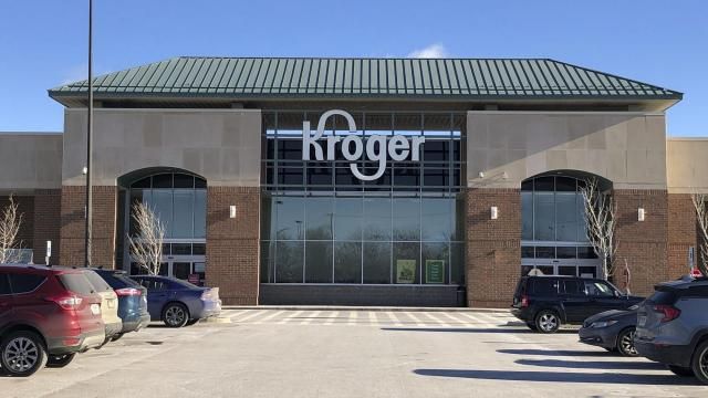 FILE - A Kroger grocery store is seen, Jan. 23, 2021, in Novi, Mich. The Federal Trade Commission on Monday, Feb. 16, 2024, sued to block a proposed merger between grocery giants Kroger and Albertsons, saying the $24.6 billion deal would eliminate competition and lead to higher prices for millions of Americans. (Ed Pevos/Ann Arbor News via AP, File) FILE - A Kroger grocery store is seen, Jan. 23, 2021, in Novi, Mich. The Federal Trade Commission on Monday, Feb. 16, 2024, sued to block a proposed merger between grocery giants Kroger and Albertsons, saying the $24.6 billion deal would eliminate competition and lead to higher prices for millions of Americans. (Ed Pevos/Ann Arbor News via AP, File)