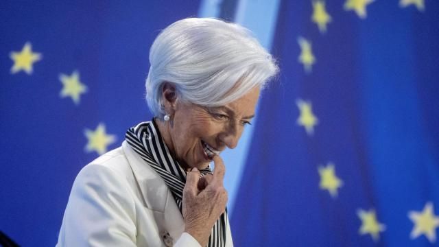 FILE - President of European Central Bank, Christine Lagarde, attends a press conference after an ECB's governing council meeting in Frankfurt, Germany, on Jan. 25, 2024. Europe's outburst of inflation is receding. But a cut in interest rates from a record-high 4% is not going to happen at Thursday's European Central Bank meeting. And it may even have to wait until summer. ECB President Christine Lagarde is likely to stress after a meeting Thursday that the bank wants to see more evidence that the inflation beast has been tamed before cutting rates. (AP Photo/Michael Probst) FILE - President of European Central Bank, Christine Lagarde, attends a press conference after an ECB's governing council meeting in Frankfurt, Germany, on Jan. 25, 2024. Europe's outburst of inflation is receding. But a cut in interest rates from a record-high 4% is not going to happen at Thursday's European Central Bank meeting. And it may even have to wait until summer. ECB President Christine Lagarde is likely to stress after a meeting Thursday that the bank wants to see more evidence that the inflation beast has been tamed before cutting rates. (AP Photo/Michael Probst)