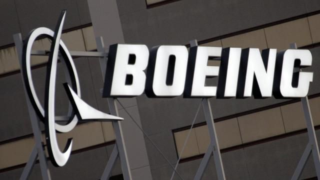 FILE - The Boeing logo is seen, Jan. 25, 2011, on the property in El Segundo, Calif. A Boeing 737-800 was found to have a missing panel after a United Airlines flight arrived at its destination in southern Oregon on Friday, March 15, 2024, airport officials said. (AP Photo/Reed Saxon, File)