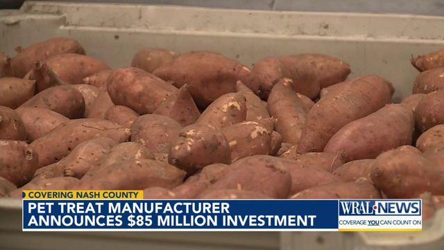 Sweet potatoes are raw material for company's Nash County growth