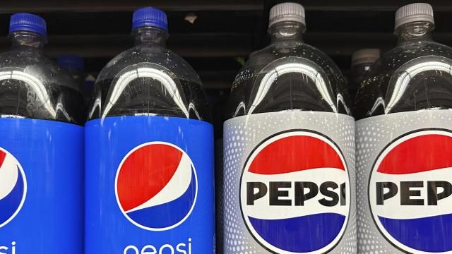 FILE - Plastic bottles of Pepsi are displayed at a grocery store in New York on Nov. 15, 2023. Before inflation began heating up, a 2-liter bottle of soda it cost an average of $1.67 in supermarkets across America. Three years later it is going for $2.25 – a 35% increase.(AP Photo/Ted Shaffrey, File) FILE - Plastic bottles of Pepsi are displayed at a grocery store in New York on Nov. 15, 2023. Before inflation began heating up, a 2-liter bottle of soda it cost an average of $1.67 in supermarkets across America. Three years later it is going for $2.25 – a 35% increase.(AP Photo/Ted Shaffrey, File)
