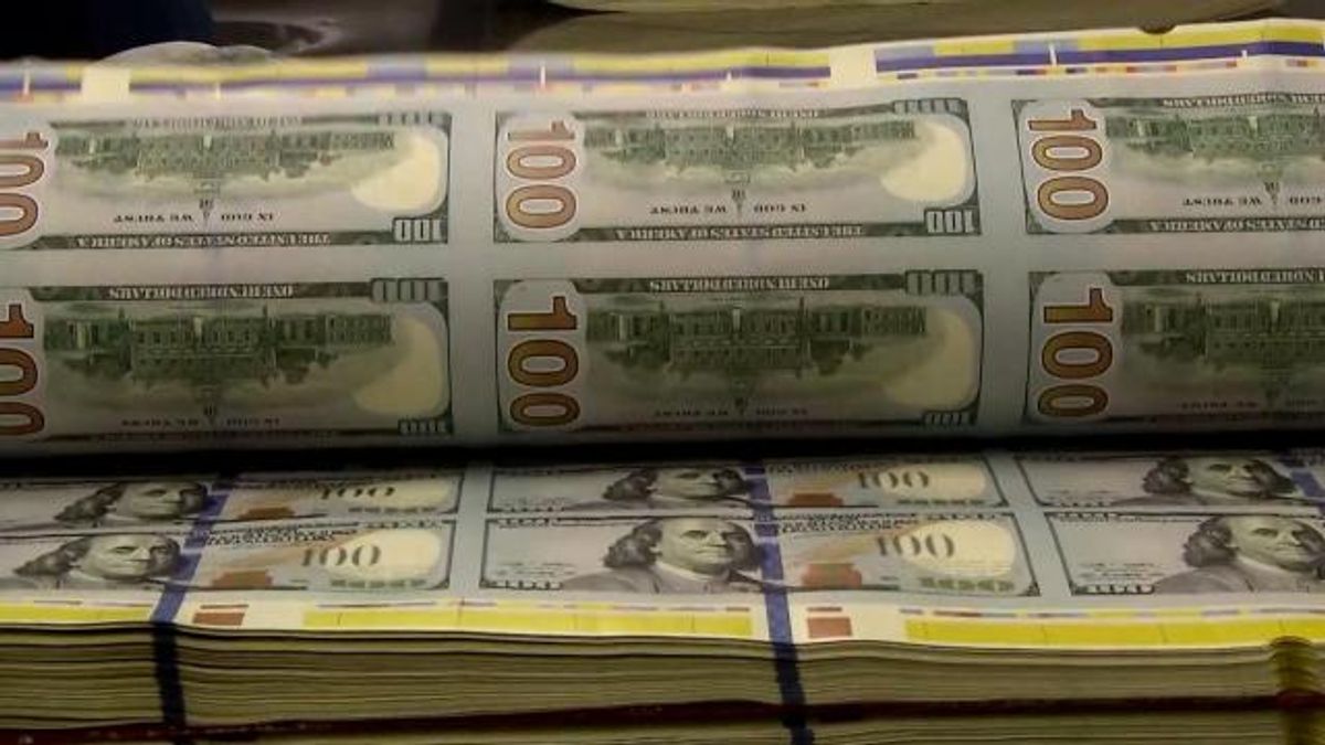 A file photo of money.