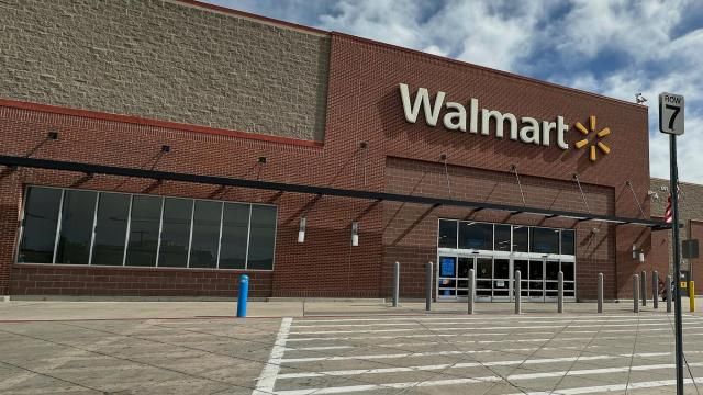 A Walmart store is shown, Tuesday, May 13, 2025, in Englewood, Colo. (AP Photo/David Zalubowski)