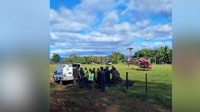 Hot-air balloon in Brazil catches fire and falls from the sky, killing 8 and injuring 13