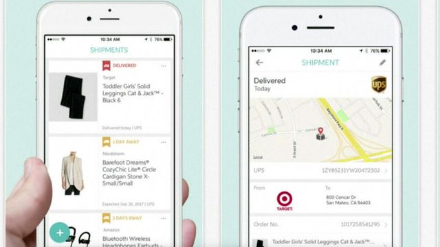 Apps can help manage purchases, packages, deliveries