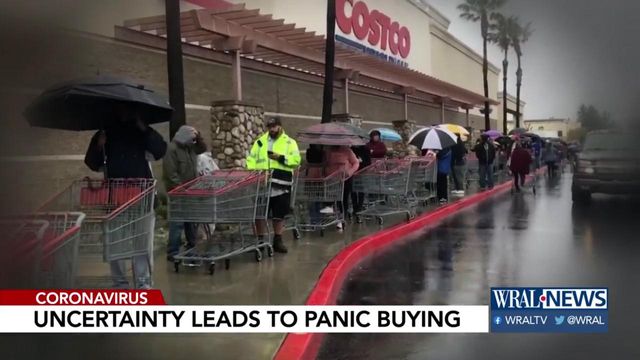 Uncertainty leads to panic buying