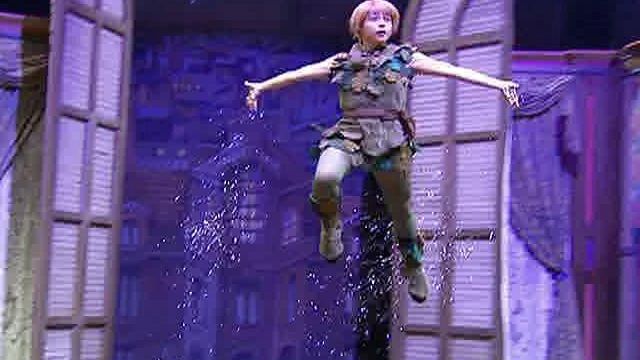 Extended video: Peter Pan teaches Calloway a flying trick