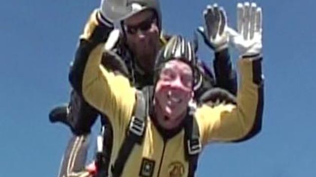 MIX 101.5 host goes skydiving