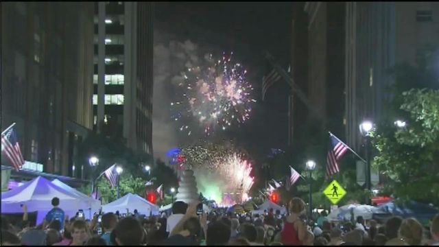 Raleigh promises 'boom-bastic' fireworks in two sets