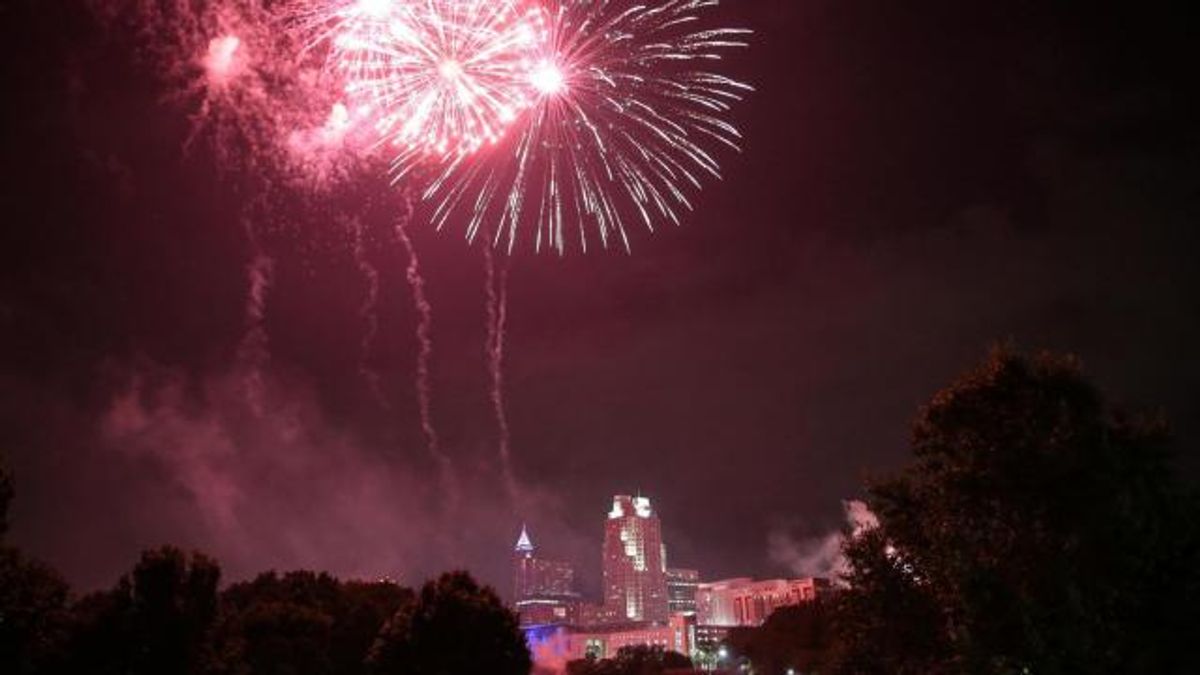 Thousands celebrate July 4th in downtown Raleigh