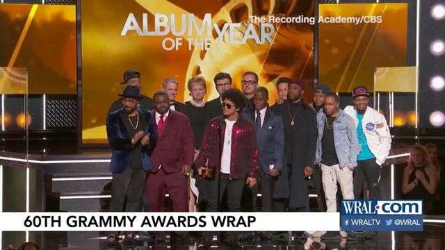 Raleigh DJ: Grammys were 'Bruno's night'