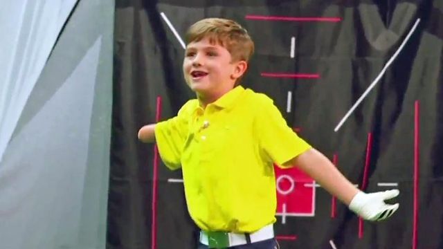 7-year-old golfer wows 'Little Big Shots' audience