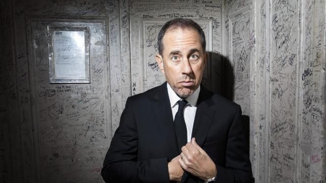 Jerry Seinfeld at the Beacon Theater, where he will perform 20 new stand-up shows in 2019, in New York, Oct. 24, 2018. Analytical as ever, Seinfeld has strong opinions about his disgraced peers like Bill Cosby, and he says the audience is always right — even about his #MeToo joke. (Landon Nordeman/The New York Times).