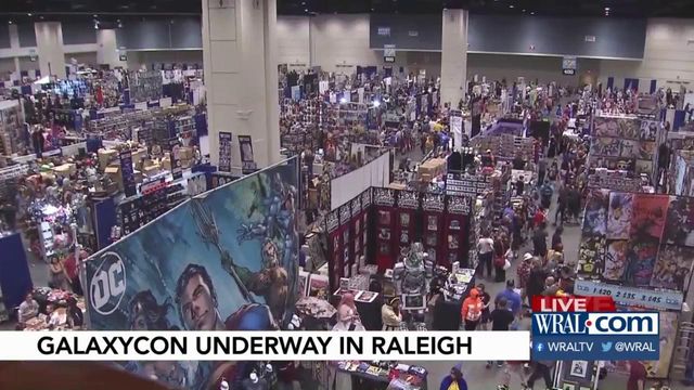 GalaxyCon bringing thousands to Raleigh for pop culture celebration