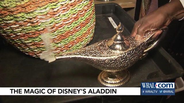 Behind the scenes of Aladdin at DPAC