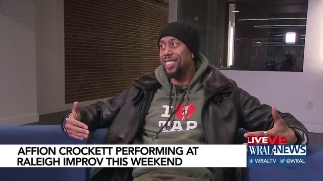 Comedian Affion Crockett to perform at Raleigh Improv