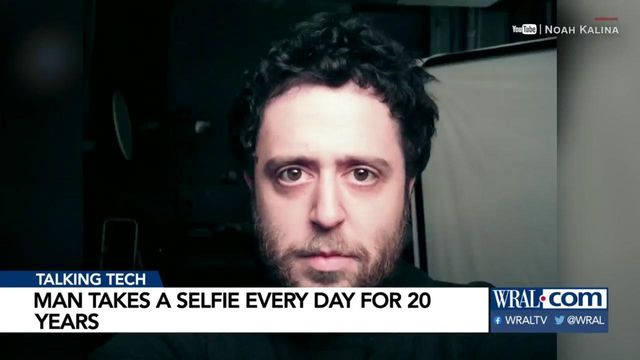 Talking Tech: Man takes selfie every day for 20 years
