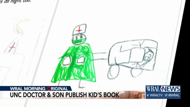 UNC doctor hopes children's book will help healthcare families