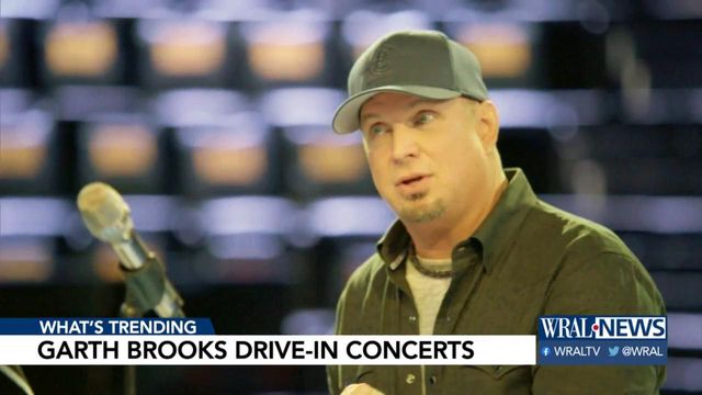 Garth Brooks bringing concert tour to drive-ins