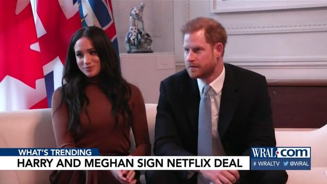 Prince Harry, Meghan ink Netflix deal