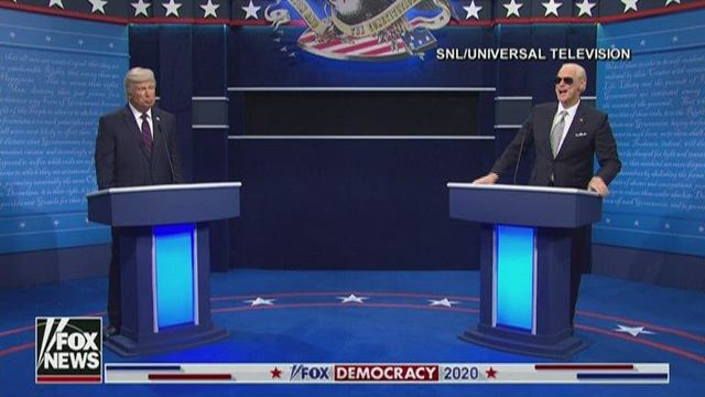 SNL takes aim at presidential debate 