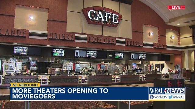 More theaters opening to moviegoers as restrictions loosen