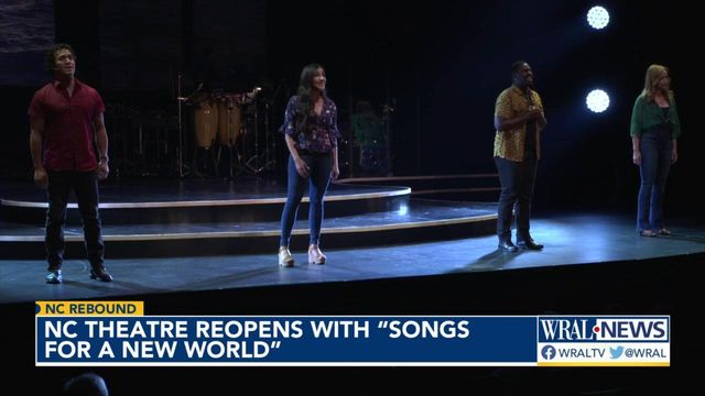 NC theatre hosts first show since COVID-19 pandemic